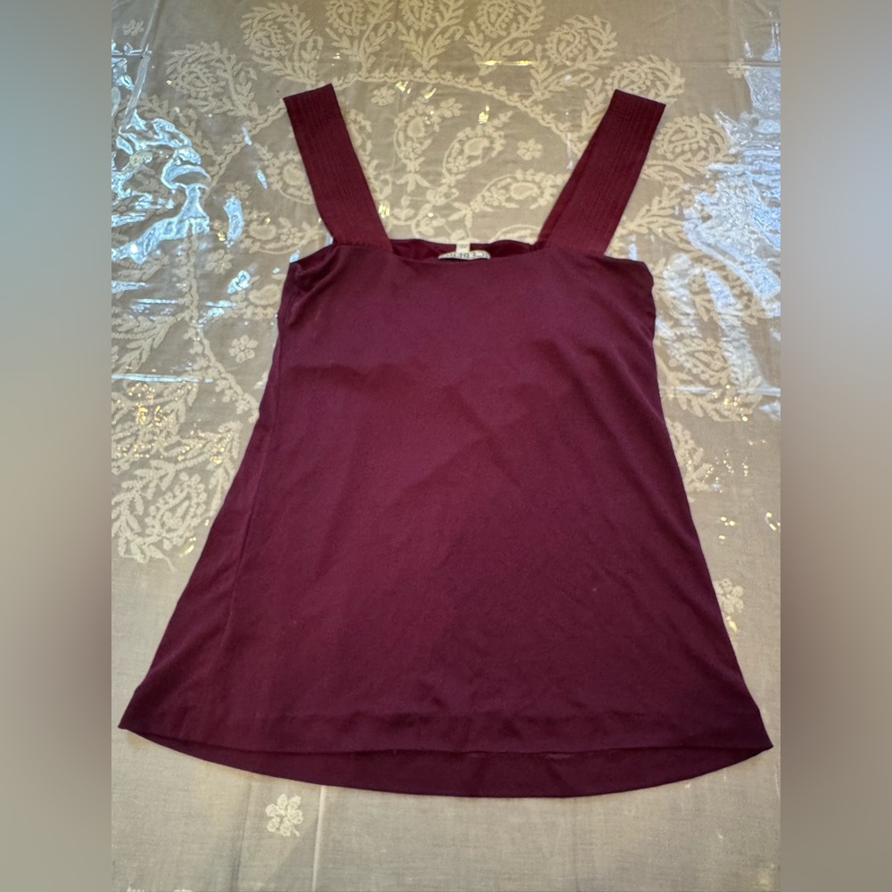 ICEBERG MADE IN ITALY DARK PURPLE TOP. SIZE XS